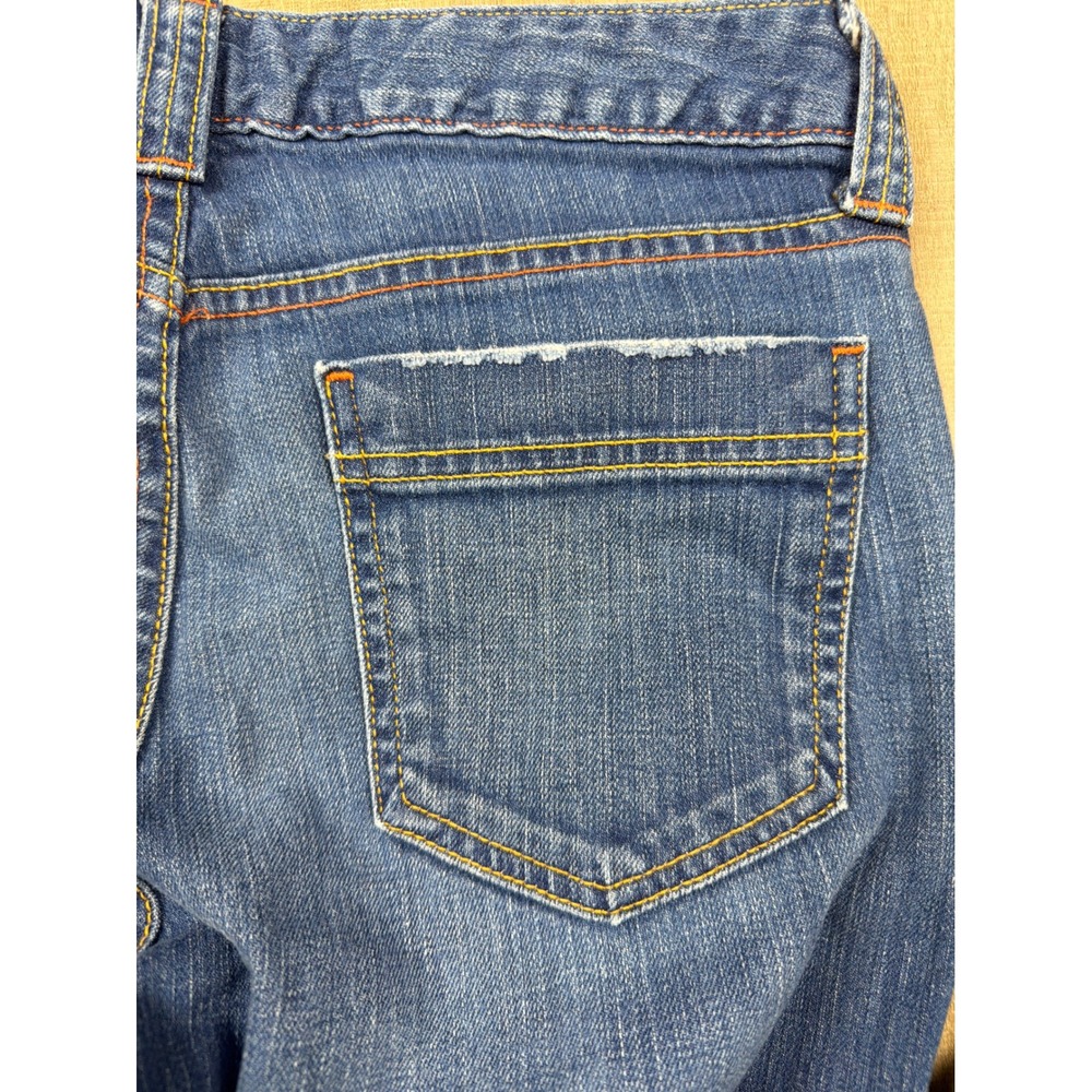 Vintage Y2K Gap Curvy Low Rise Jeans Blue Flare Denim 315229-00-1 Size 8 Reg - Picture 4 of 8